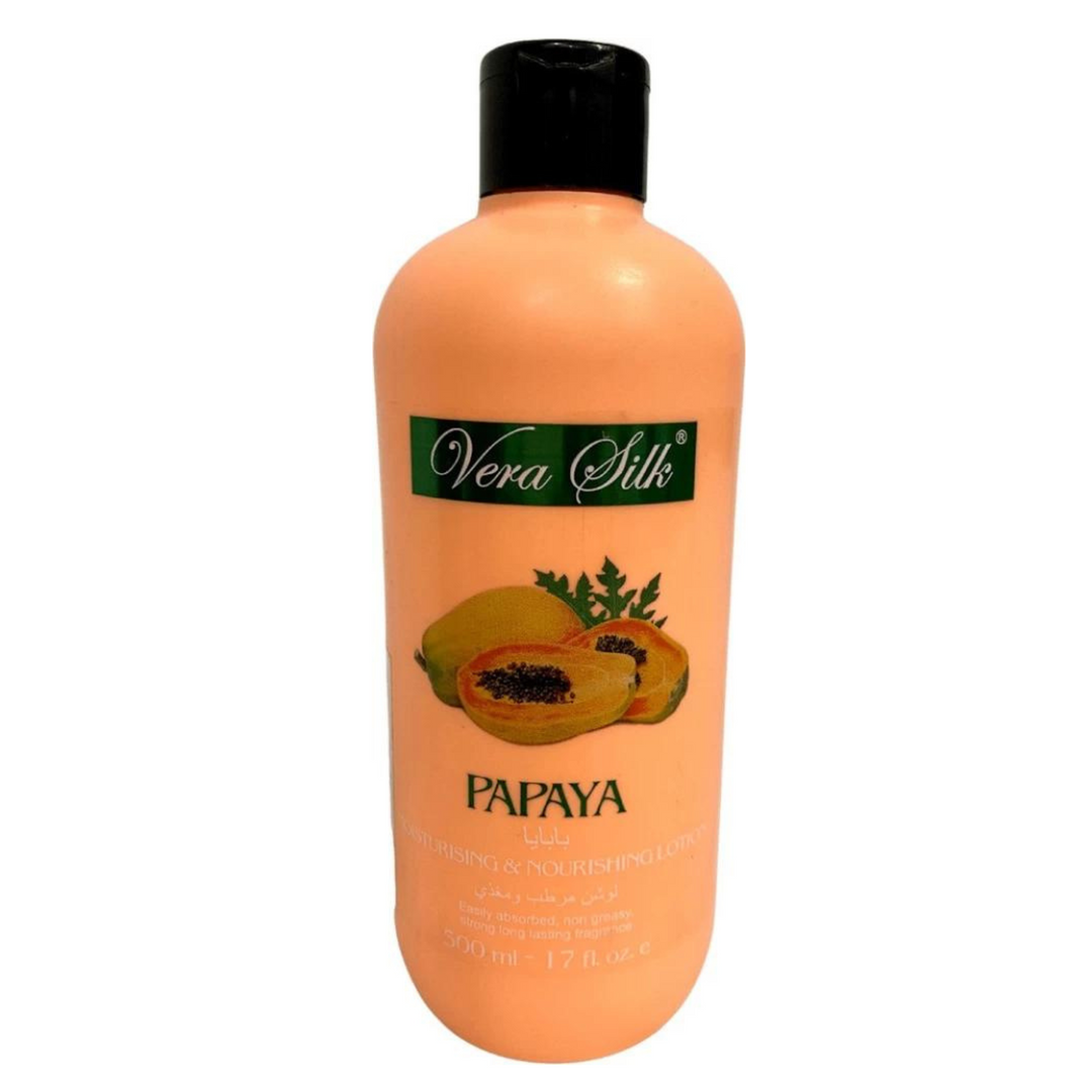 Vera-Silk-Papaya-moisturizing-and-nourishing-body-lotion-500ml-shahrazada-original-from-uae