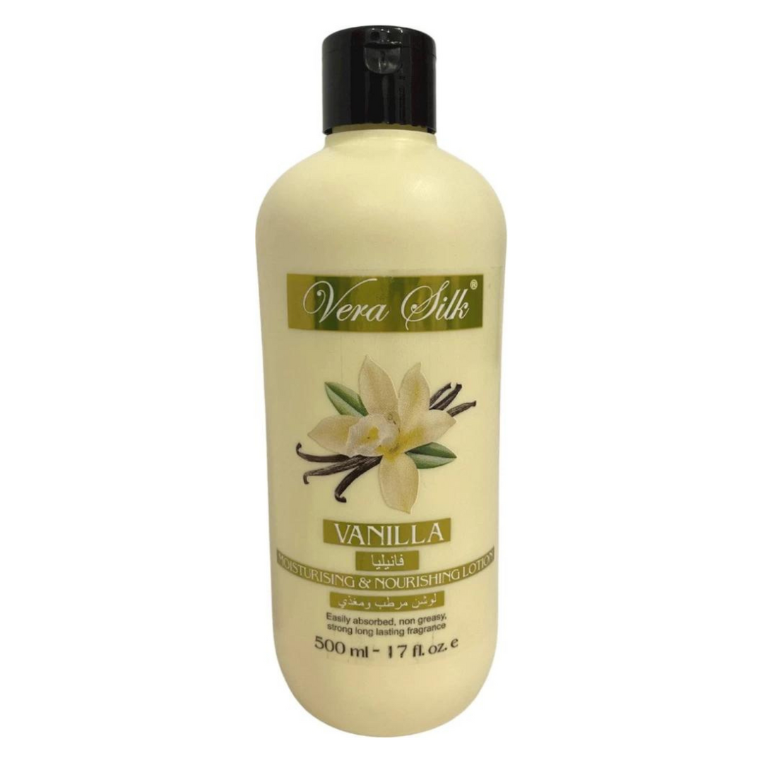 Vera-Silk-Vanilla-moisturizing-and-nourishing-body-lotion-500ml-shahrazada-original-from-uae