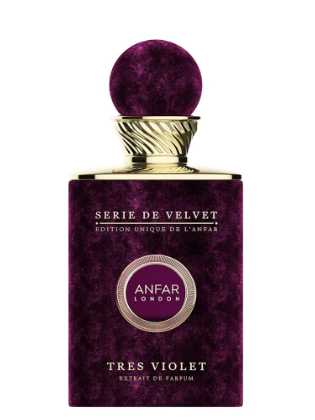 Anfar London Velvet Tres Violet