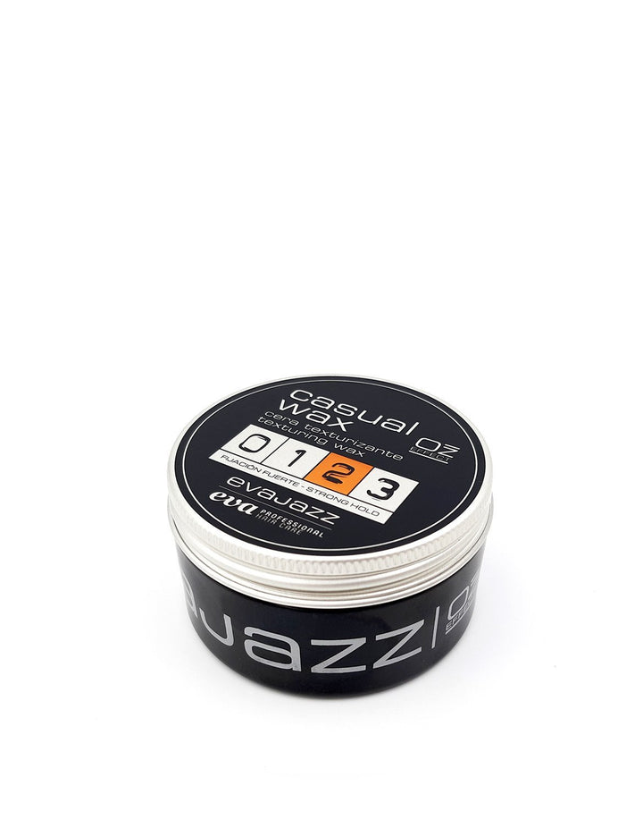 EVAJAZZ CASUAL WAX - stiprios fiksacijos plaukų vaškas 100ml - SHADE CITY