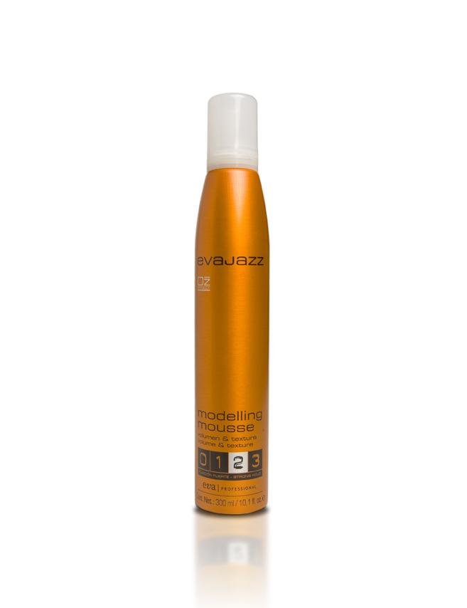 EVAJAZZ MODELLING MOUSSE - apimtį didinančios putos 300ml - SHADE CITY